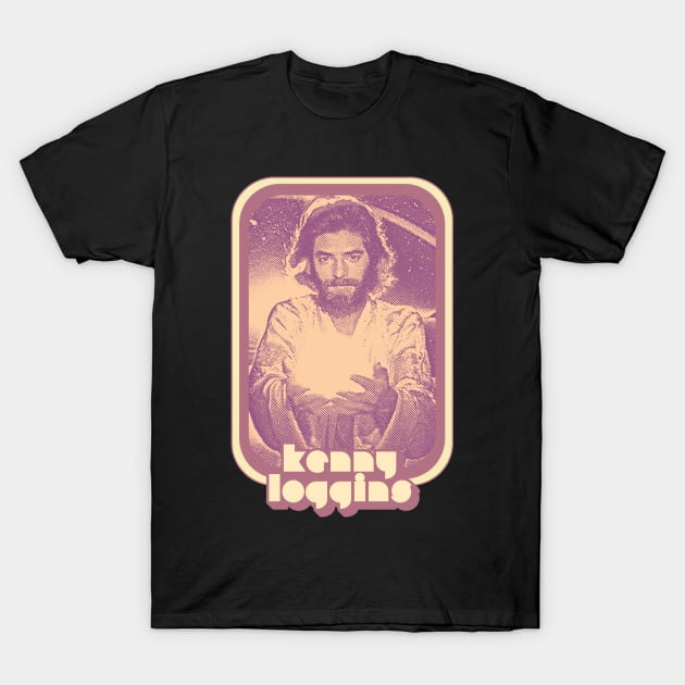 Kenny Loggins / 1980s Retro Aesthetic Fan Art Design T-Shirt by DankFutura